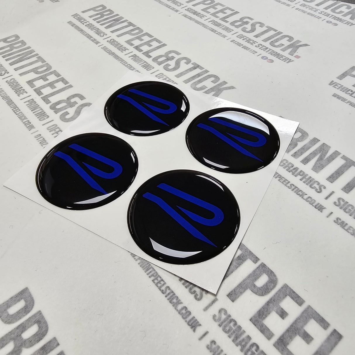 Wheel Centre Cap Gels (Set of 4) - "R" (New Style)