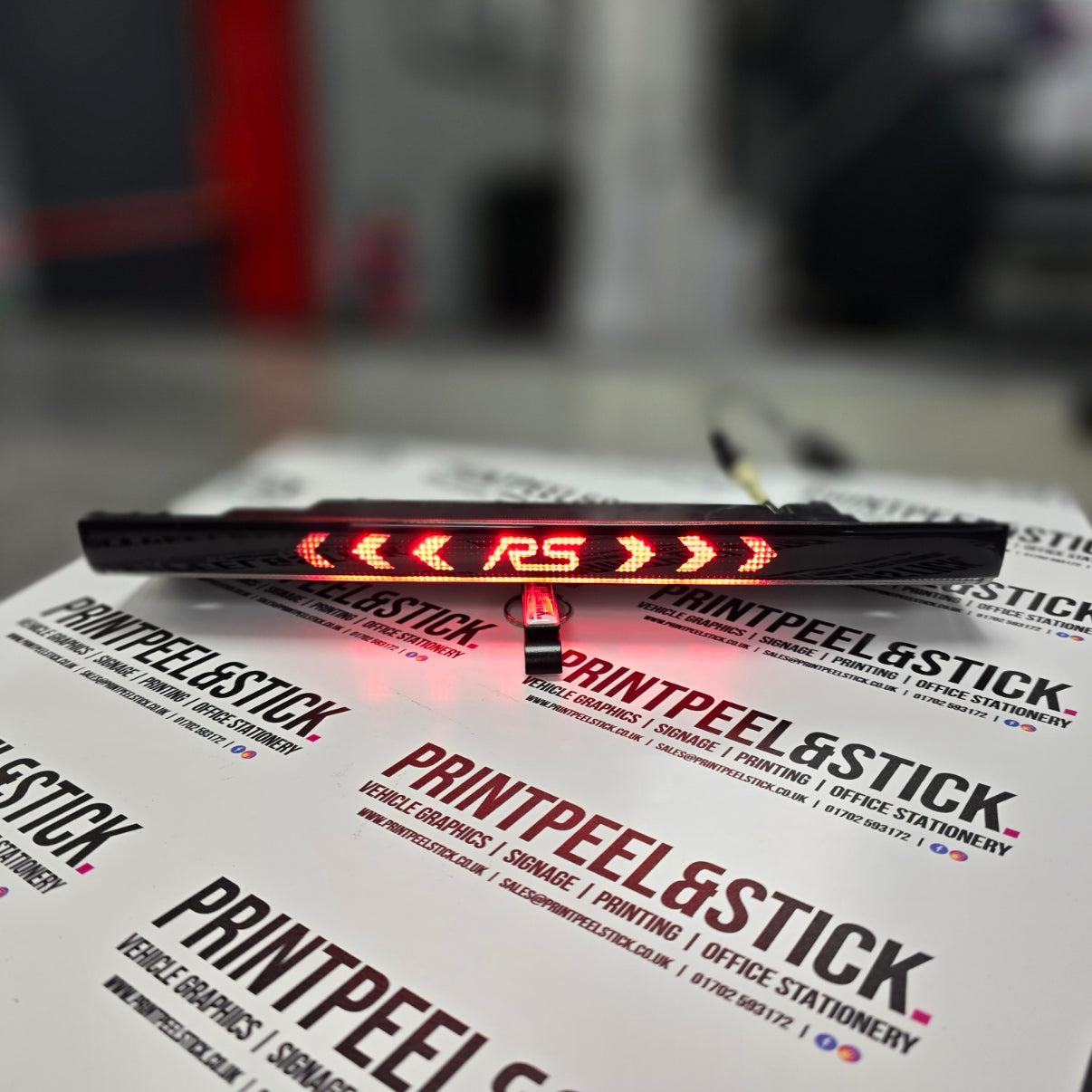 Focus Mk2 Upper Middle Brake Light Gel Overlay