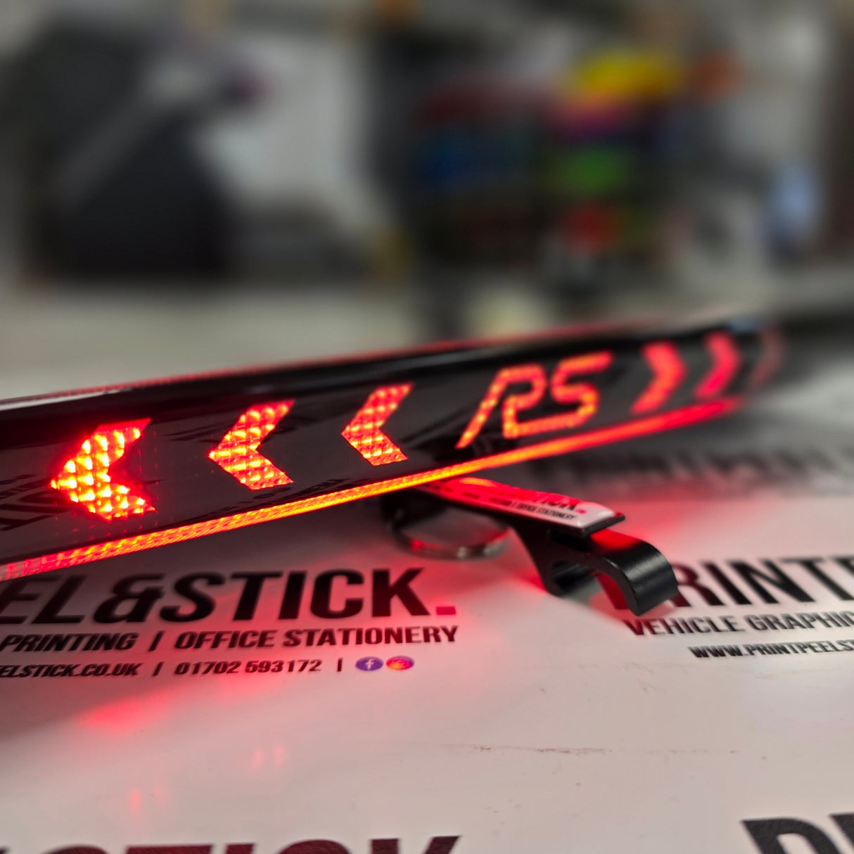 Focus Mk2 Upper Middle Brake Light Gel Overlay