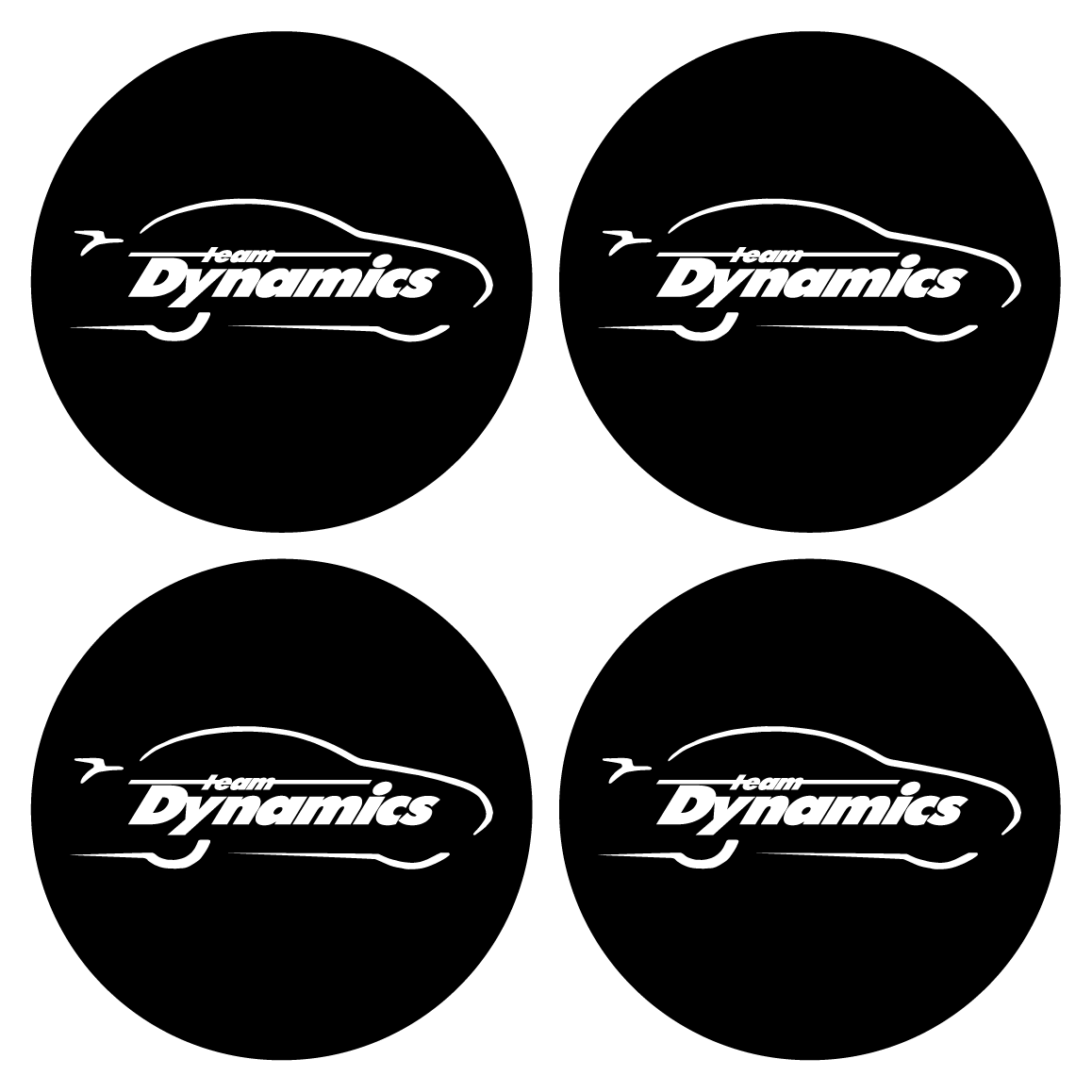 Wheel Centre Cap Gels (Set of 4) - Team Dynamics