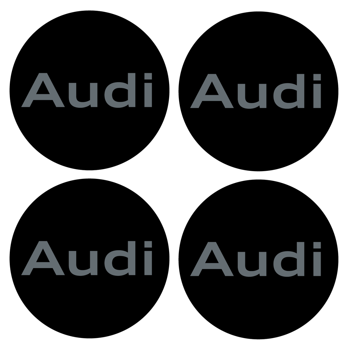 Wheel Centre Cap Gels (Set of 4) - Audi