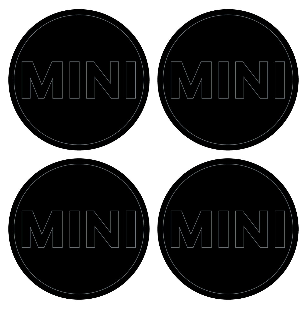 Wheel Centre Cap Gels (Set of 4) - Mini