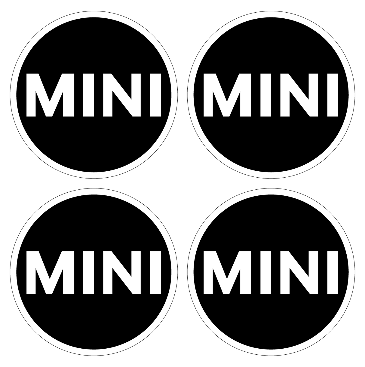 Wheel Centre Cap Gels (Set of 4) - Mini