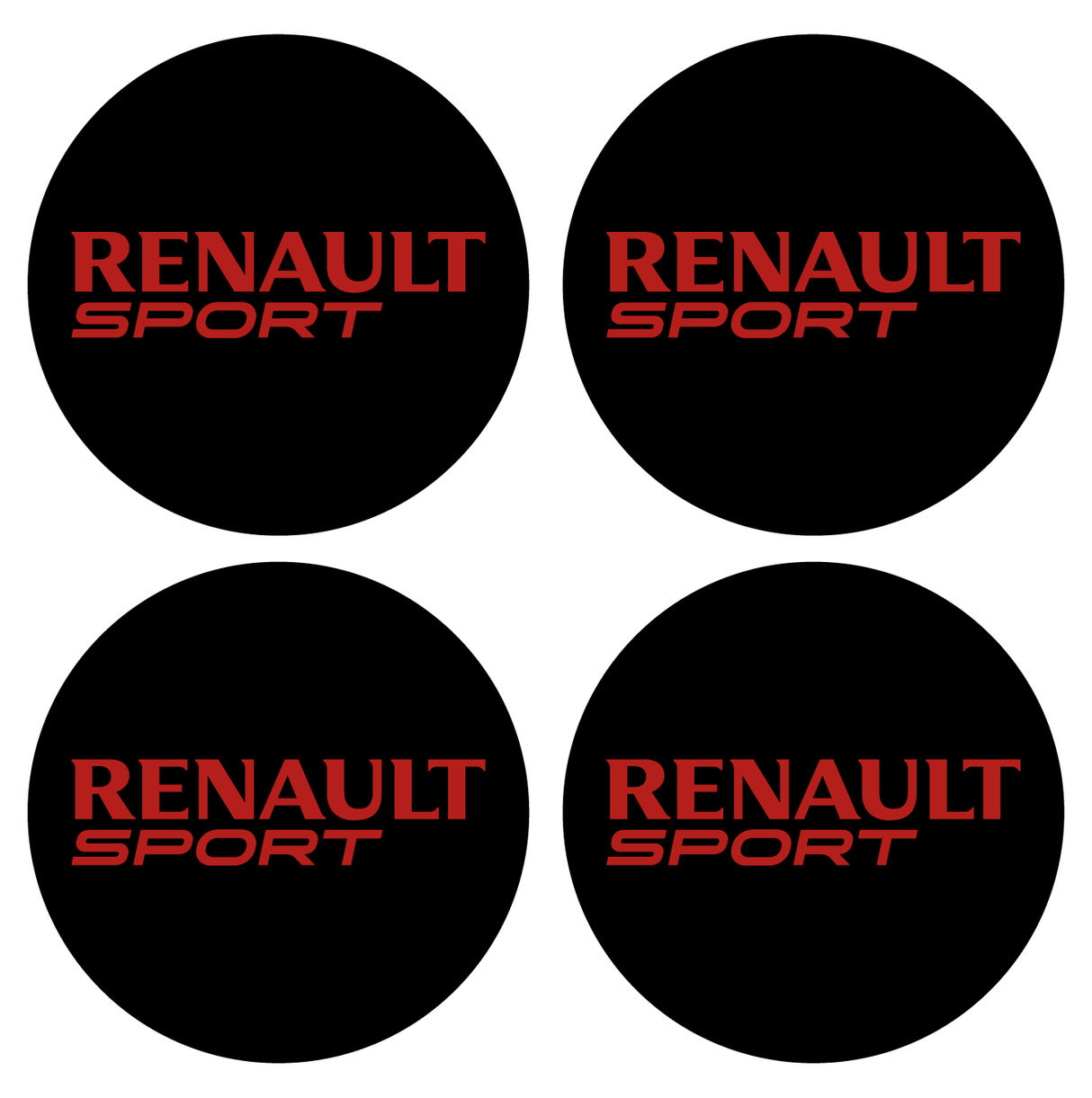 Wheel Centre Cap Gels (Set of 4) - Renault Sport