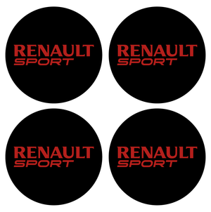 Wheel Centre Cap Gels (Set of 4) - Renault Sport