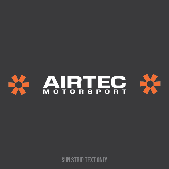 Airtec Motorsport Sun Strip Text