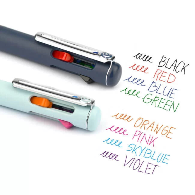 Pentel iZee 4 Colour Retractable Ballpoint Pen 1.0mm