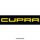 SEAT Cupra Sun Strip Text - Text Only