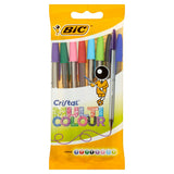 Bic Cristal Multicolour x8