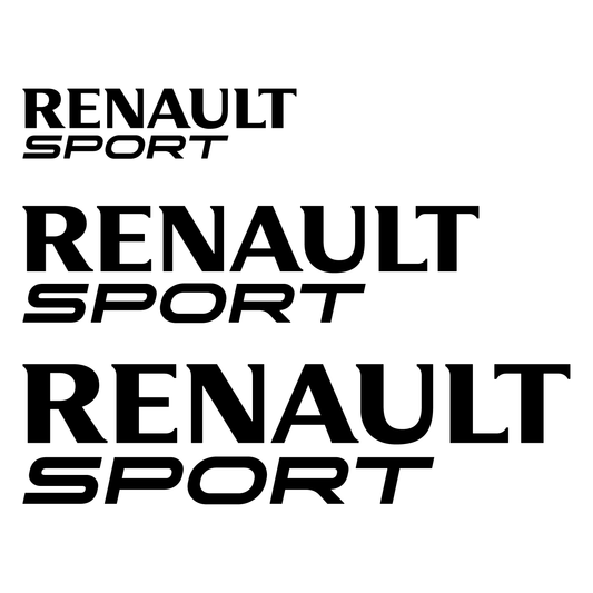 Renault Sport logo decal