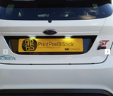 ***Excess Stock*** Mk7 & 7.5 Fiesta Rear Licence Plate Surround