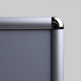 A3 Silver Snap Frame 25mm with Round Corners