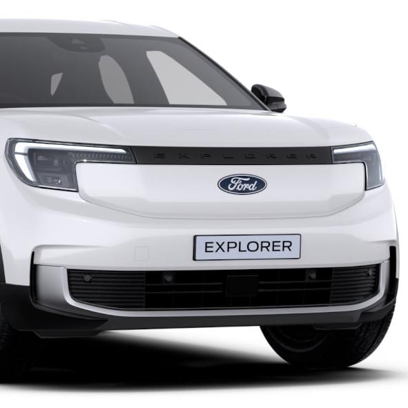 "Oval" Ford Gel Badge Overlays - New Explorer EV (2024 -)