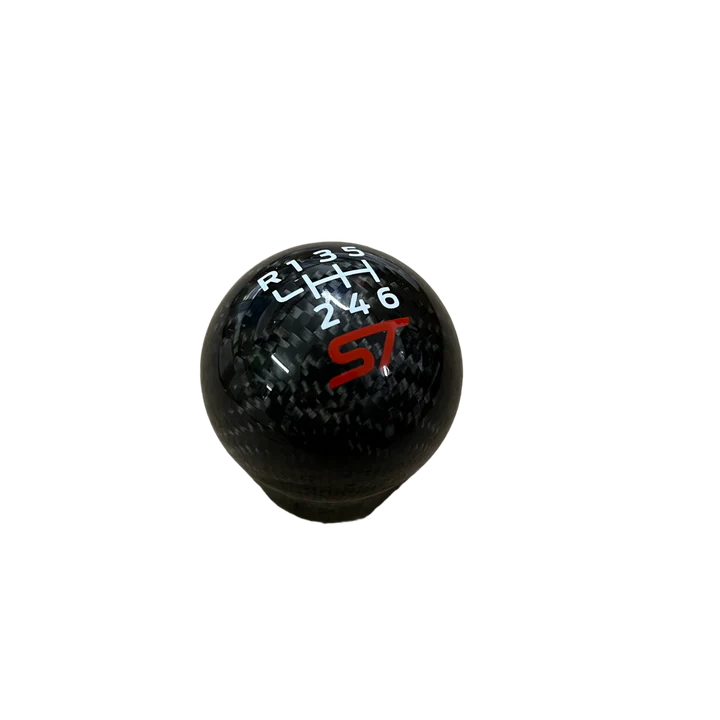 Genuine Carbon Fibre Gear Knob - ST Logo