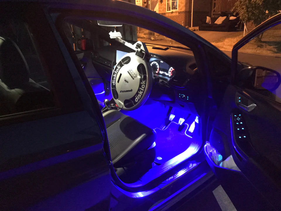 Mk8 Fiesta & Mk2 Puma - OEM Style Footwell Light Unit Upgrade