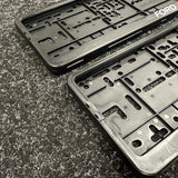 Ford Performance Number Plate Holder Set of 2