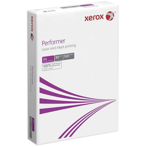 Xerox Performer White A4 80gsm Paper - Box (5 reams = 2500 sheets)