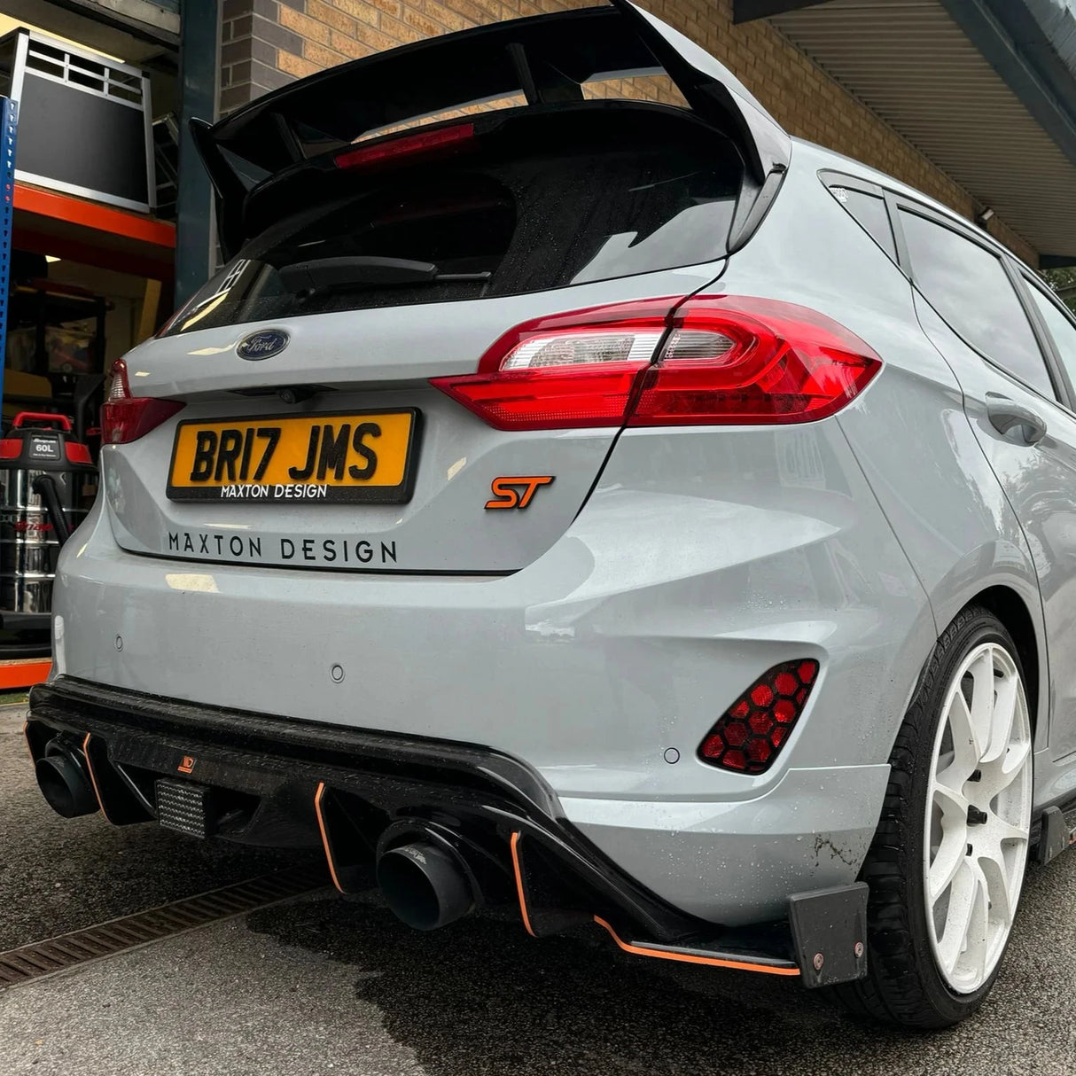 CEUK Rear Bumper Fog/Reflector Guards - MK8 & MK8.5 Fiesta (All Models)