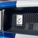 Mustang Coyote Grille Gel Badge