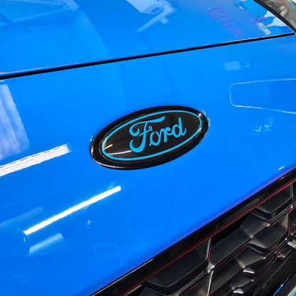 Ford Badge Vinyl Wrap Covers (Pair)