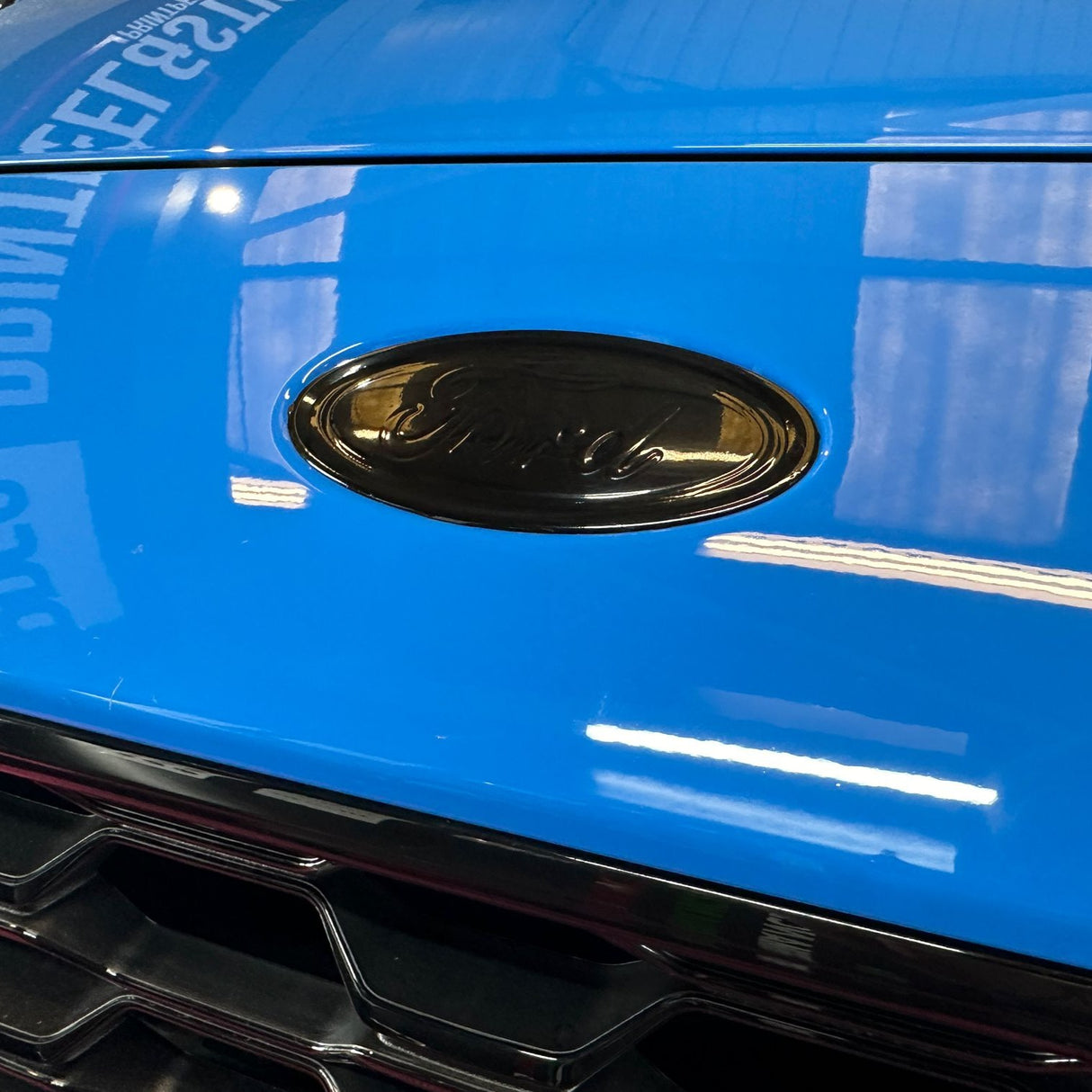 Ford Badge Vinyl Wrap Covers (Pair)