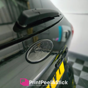 "Oval" Ford Gel Badge Overlays - Mk3.5 Kuga