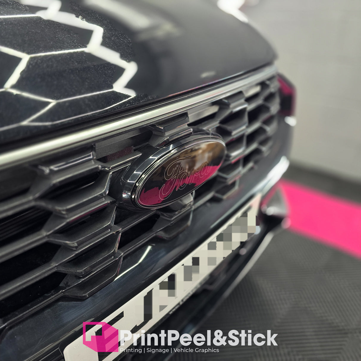 "Oval" Ford Gel Badge Overlays - Mk3.5 Kuga