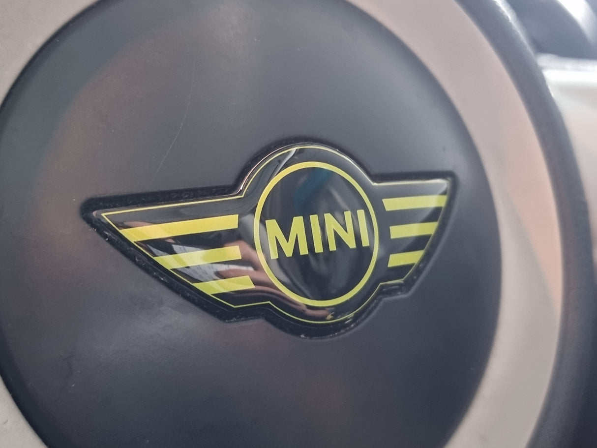 Mini Steering Wheel Gel Badge Overlay