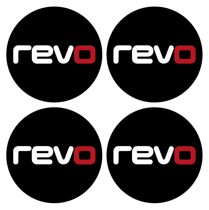 Wheel Centre Cap Gels (Set of 4) - REVO Branded