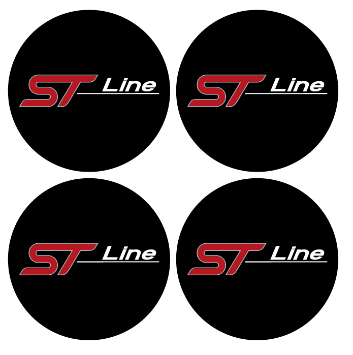 Wheel Centre Cap Gels (Set of 4) - ST Line