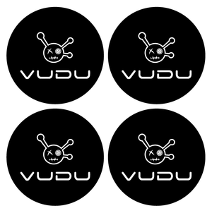 Wheel Centre Cap Gels (Set of 4) - VUDU Doll & Text