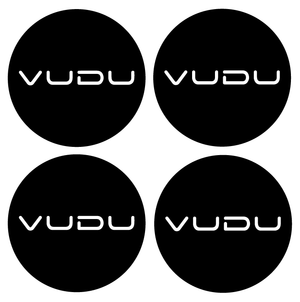 Wheel Centre Cap Gels (Set of 4) - VUDU Text