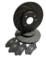 Enhanced Performance (By RTS) Brake Disc Upgrade - MK7 Fiesta ST - Drilled & Grooved