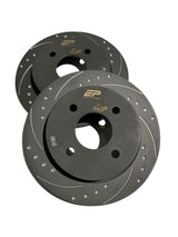 Enhanced Performance (By RTS) Brake Disc Upgrade - MK8 Fiesta 1.0 - Drilled & Grooved