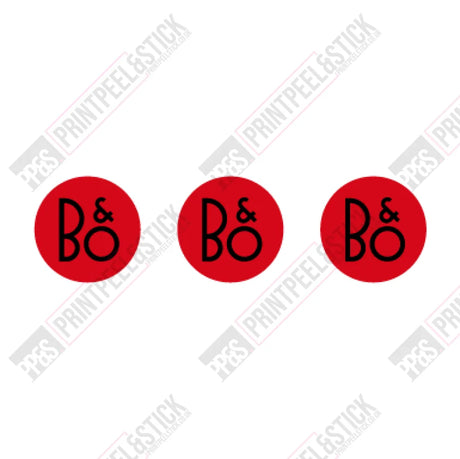 B&O Speaker Gel Set (Set Of 3) 15Mm Grill Badges