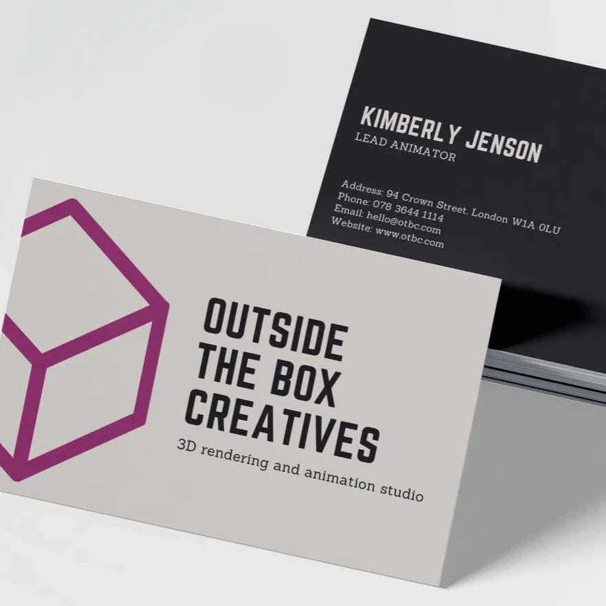 450gsm Matt Business Cards